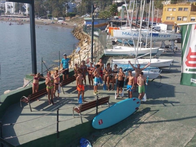 Alumnos de la escuela de sup